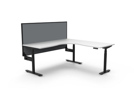 RL Halo Plus Motorized Height Adjustable Corner Workstation