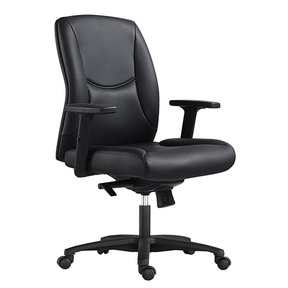 ST Hilton Medium Back PU Leather Executive Chair