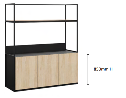 DD Hud Welded Storage Unit for Printing Area