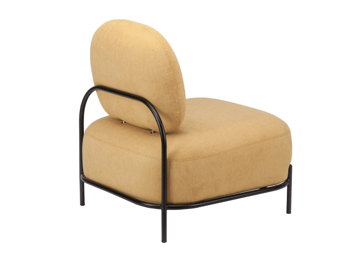 DD Izzy Fabric Upholstered Single Seater Lounge