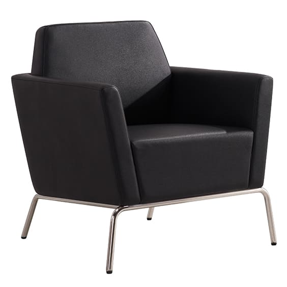 ST Jaden PU Leather Upholstered Single Seater Breakout Lounge