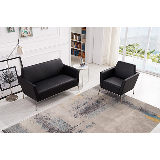 ST Jaden PU Leather Upholstered Single Seater Breakout Lounge