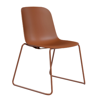 DD Juno Plastic Shell Sled Base Breakout Chair