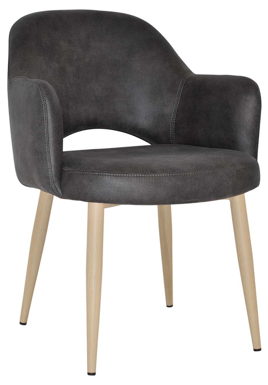 EZ ARM CHAIR ALBURY METAL BIRCH
