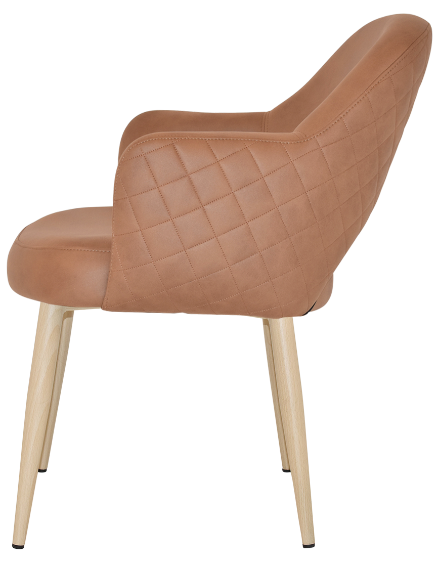 EZ ARM CHAIR ALBURY METAL BIRCH