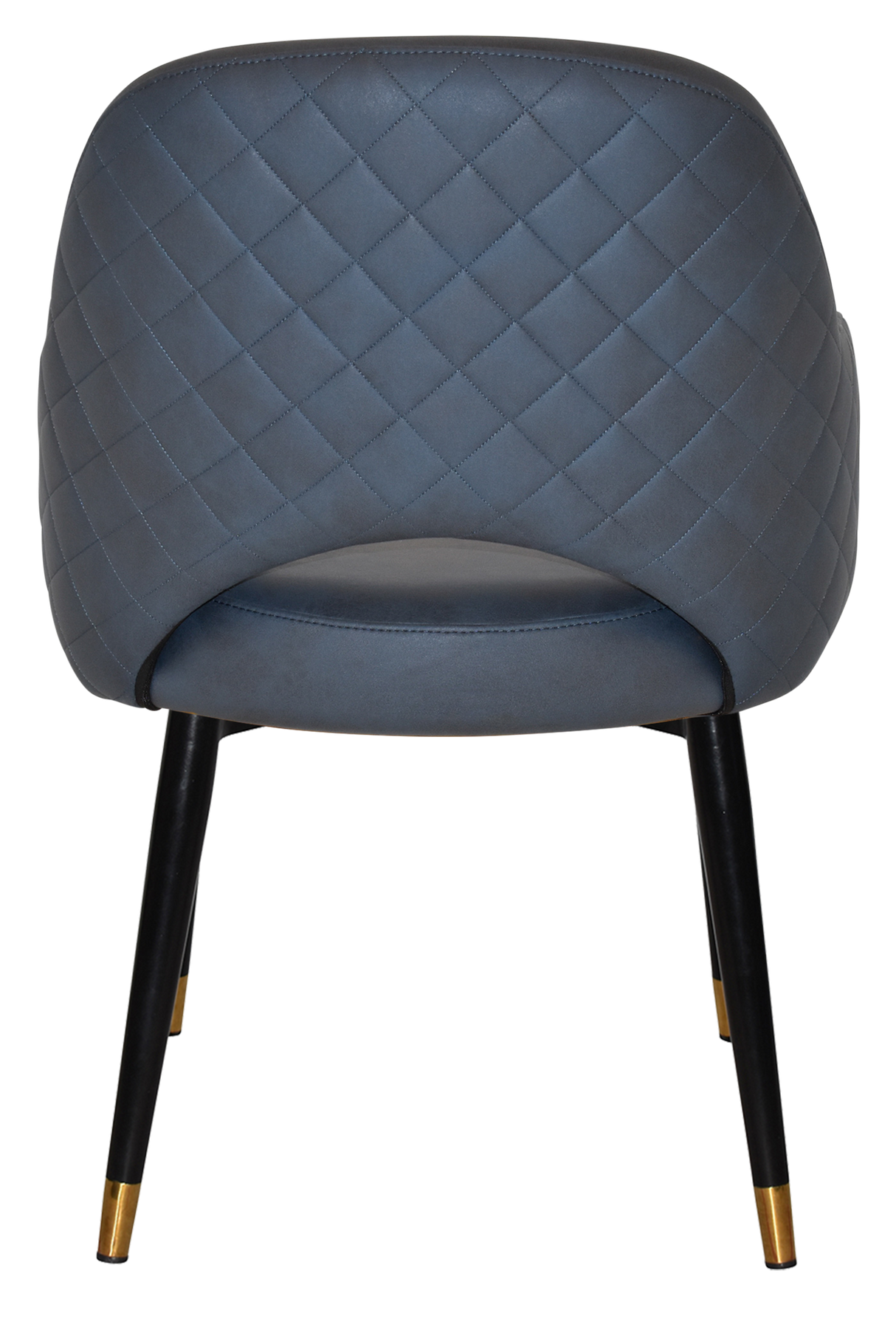 EZ ARM CHAIR ALBURY METAL (SLIM) BLACK BRASS