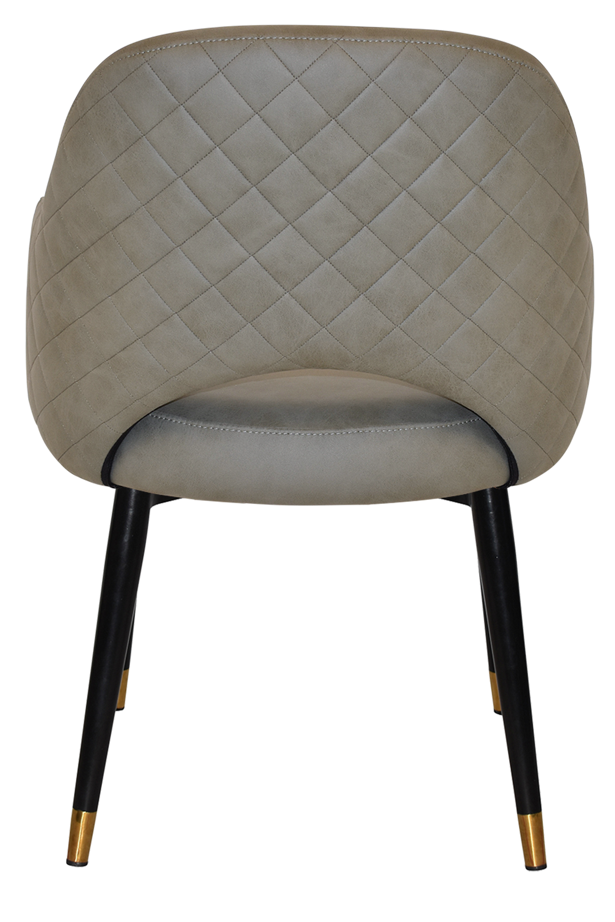 EZ ARM CHAIR ALBURY METAL (SLIM) BLACK BRASS