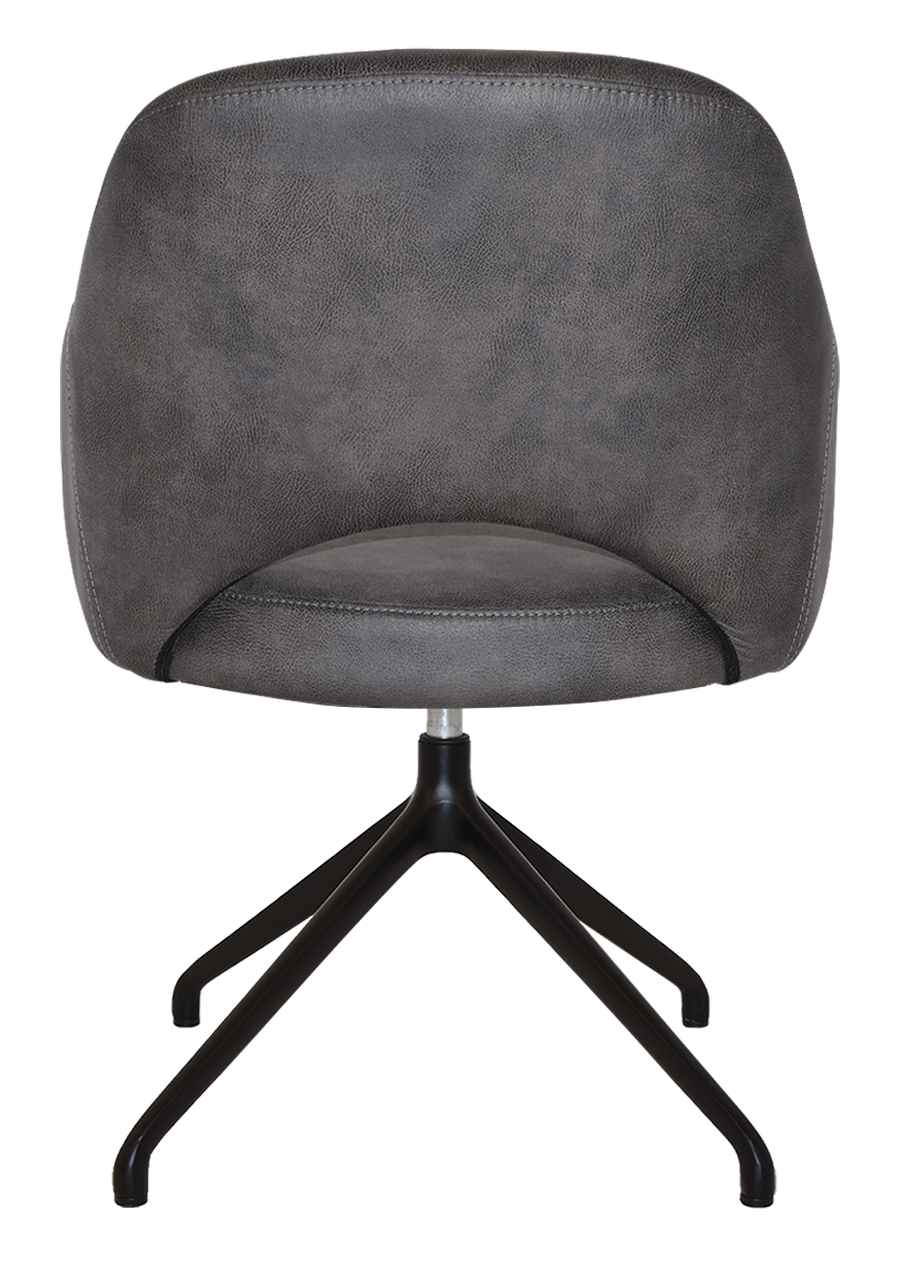 EZ ARM CHAIR ALBURY TRESTLE V2 BLACK