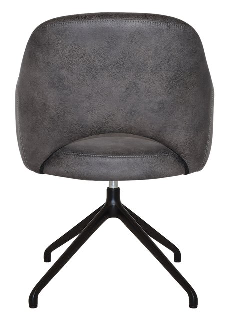 EZ ARM CHAIR ALBURY TRESTLE V2 BLACK