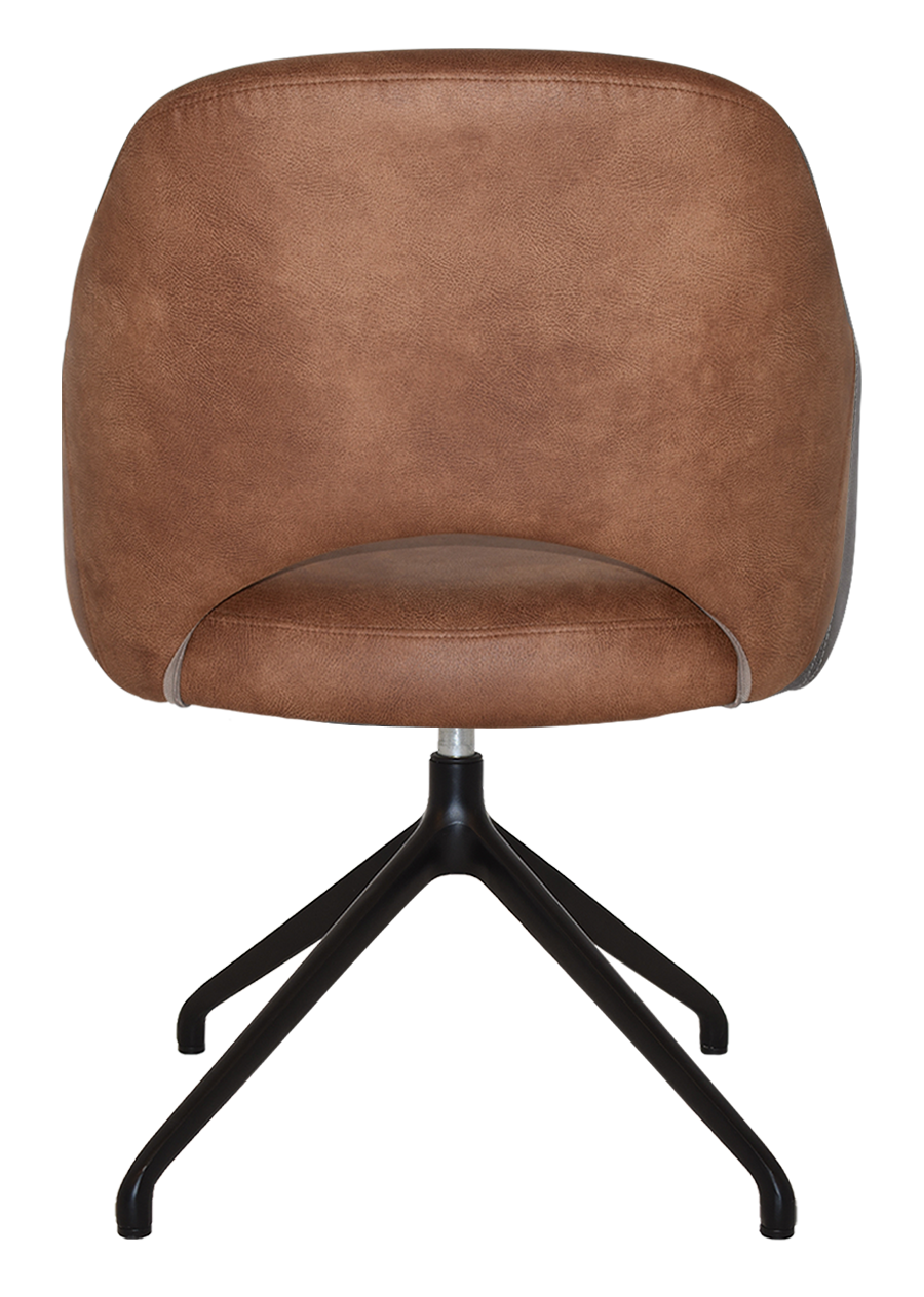 EZ ARM CHAIR ALBURY TRESTLE V2 BLACK