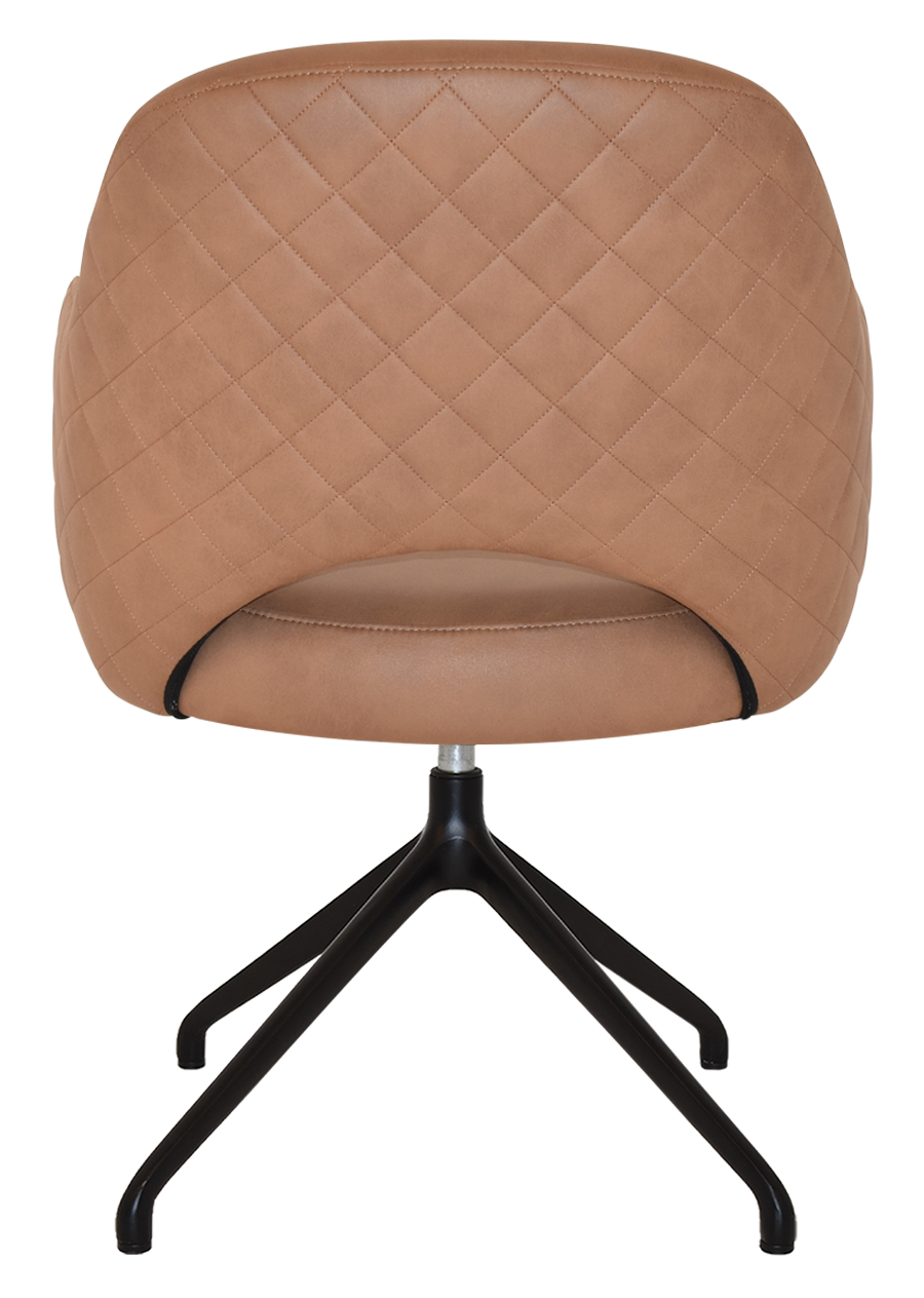 EZ ARM CHAIR ALBURY TRESTLE V2 BLACK