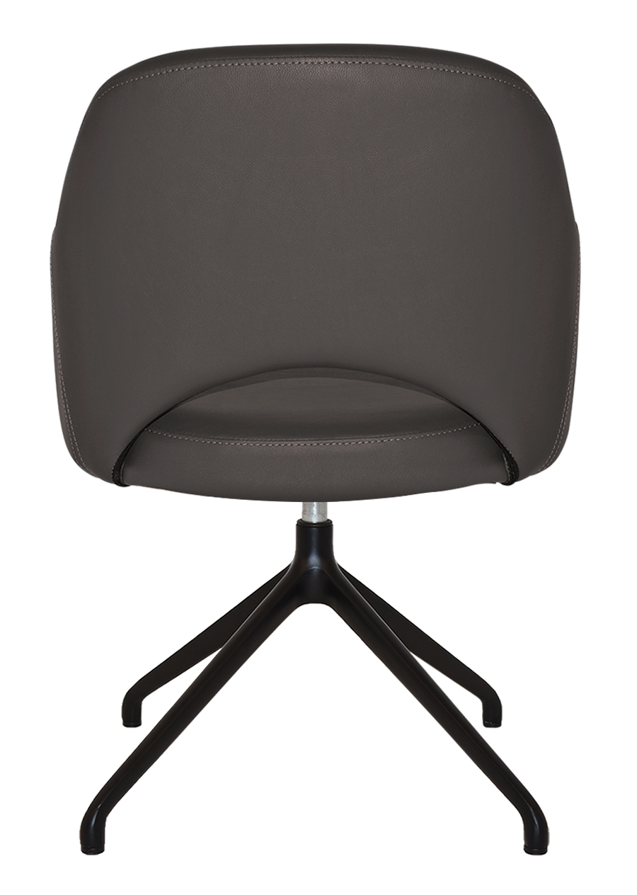 EZ ARM CHAIR ALBURY TRESTLE V2 BLACK