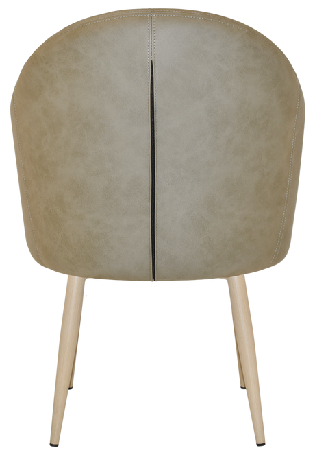 EZ ARM CHAIR HUGO METAL BIRCH