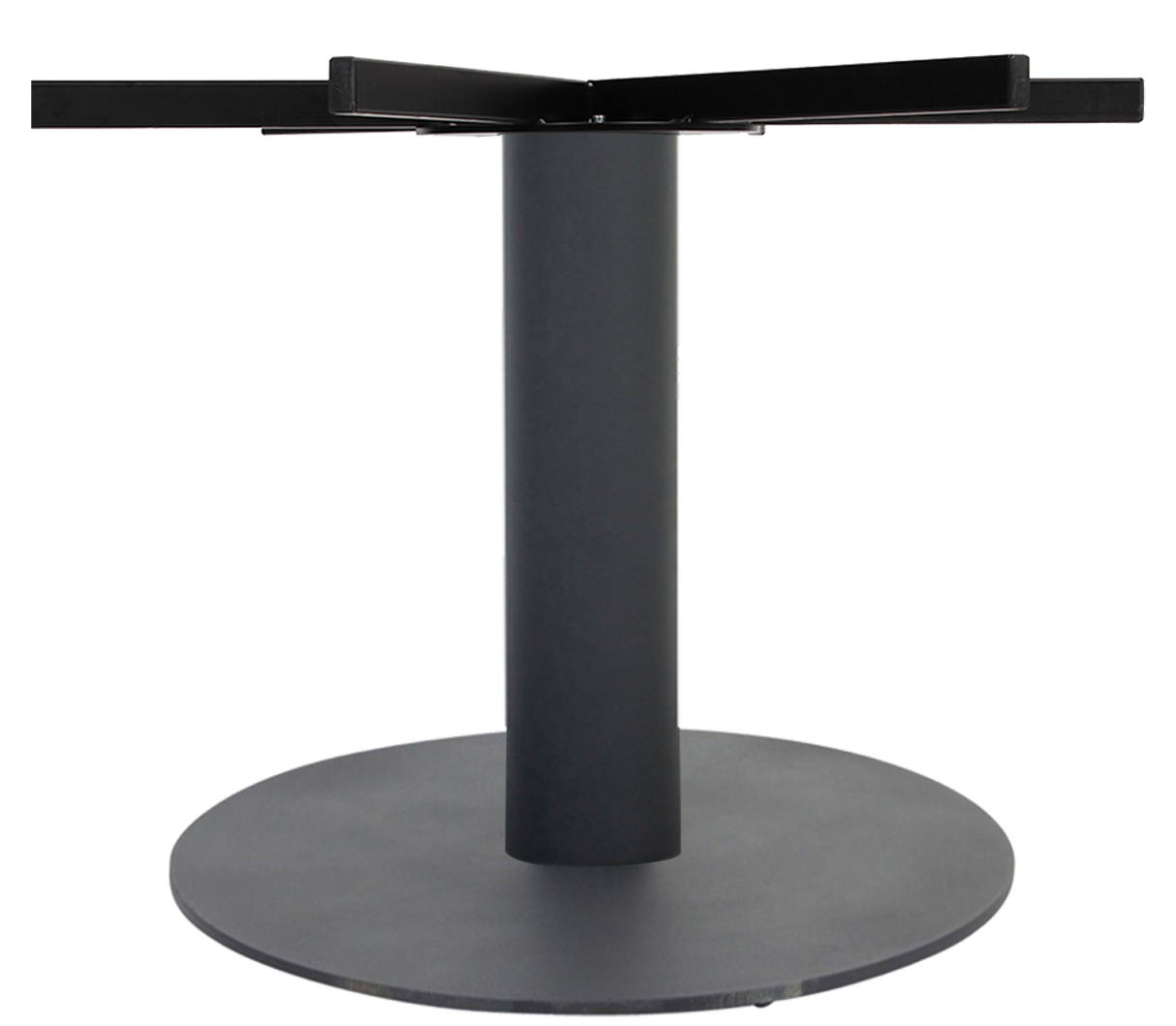 EZ BASE TABLE DANUBE XL DISC 720MM BLACK H700