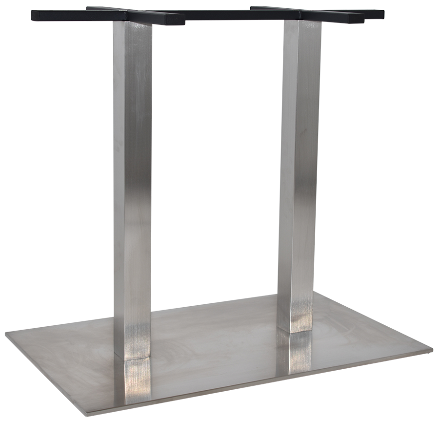 EZ BASE TABLE PRAGUE 800MM X 500MM S/S