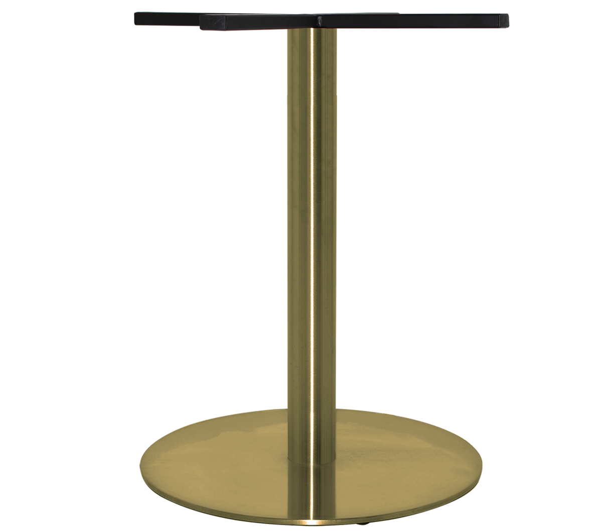 EZ BASE TABLE ROME DISC BRASS