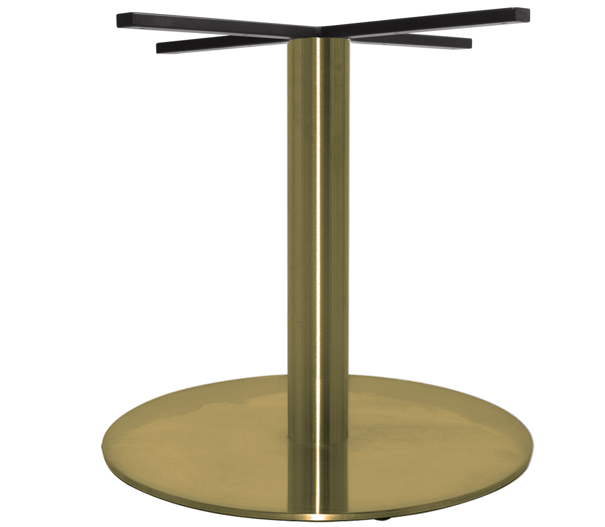 EZ BASE TABLE ROME DISC BRASS