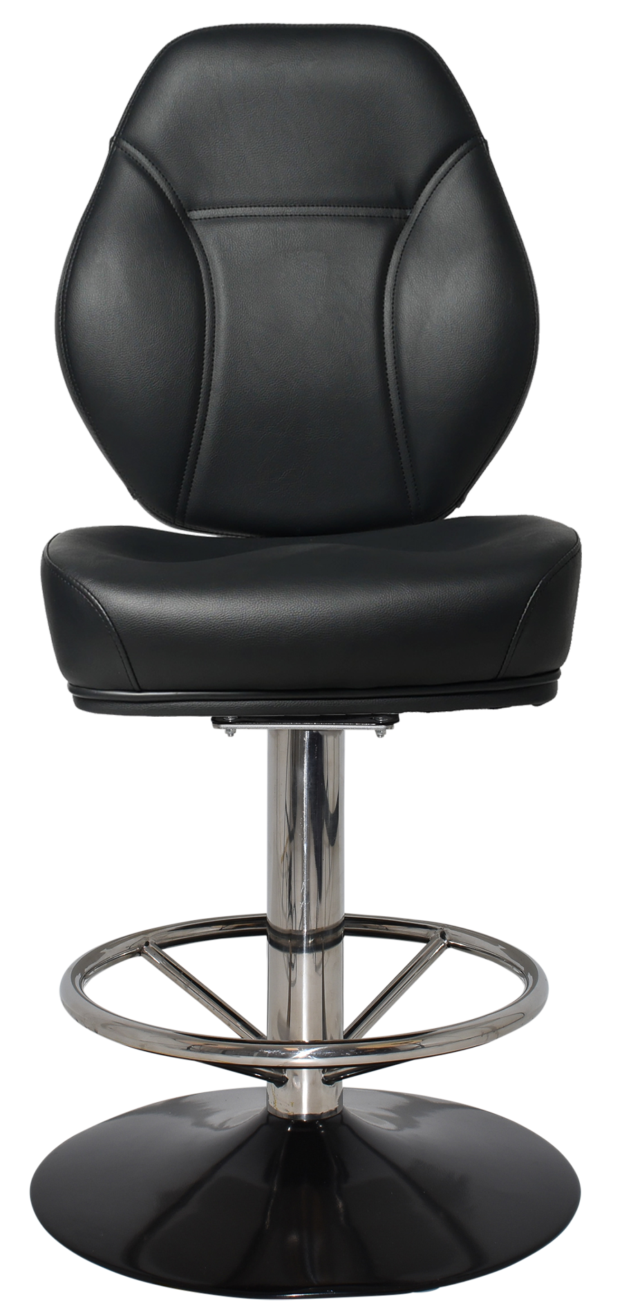 EZ GAMING STOOL CAIRO DISC BLACK