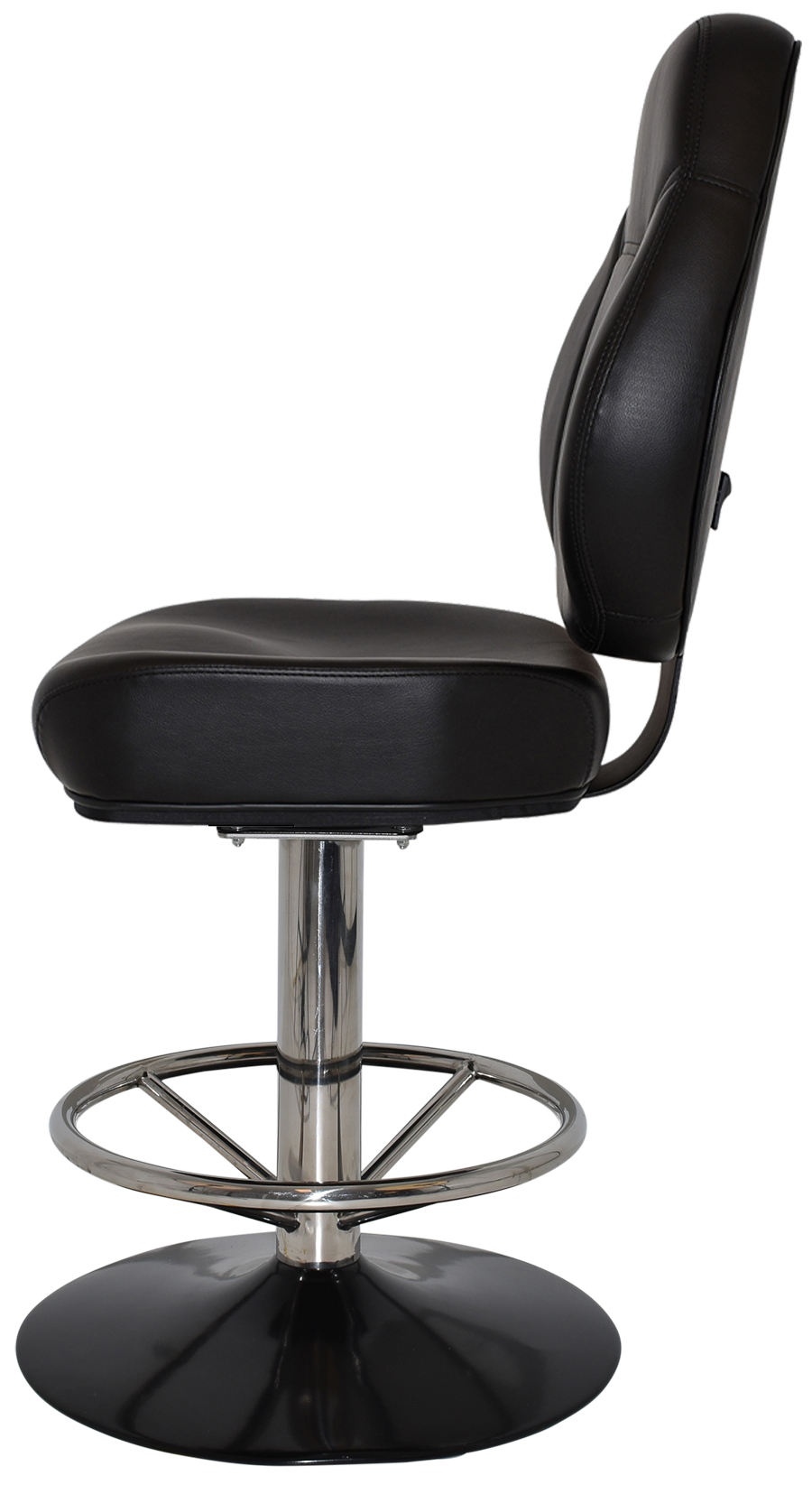 EZ GAMING STOOL CAIRO DISC BLACK
