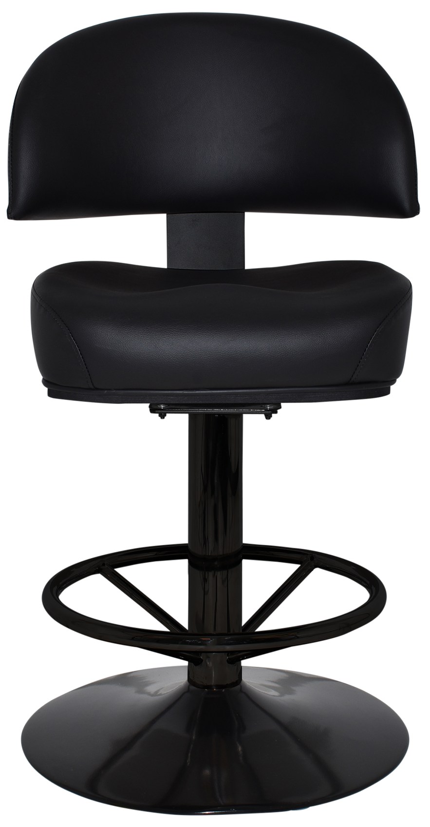 EZ GAMING STOOL MACAU DISC BLACK