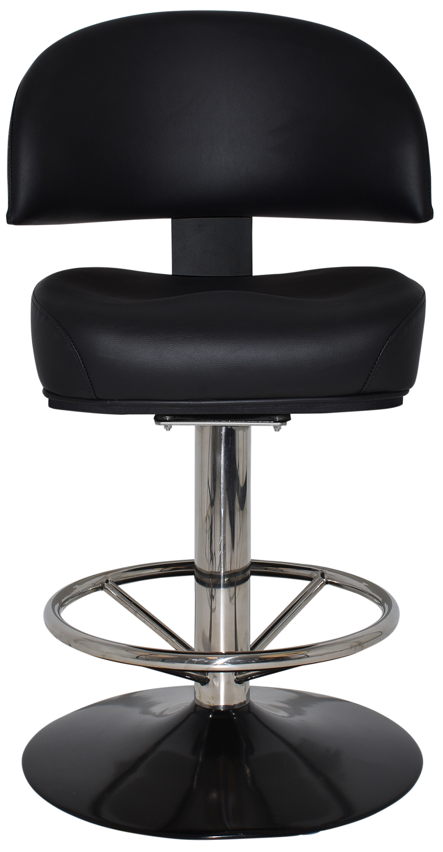 EZ GAMING STOOL MACAU DISC BLACK