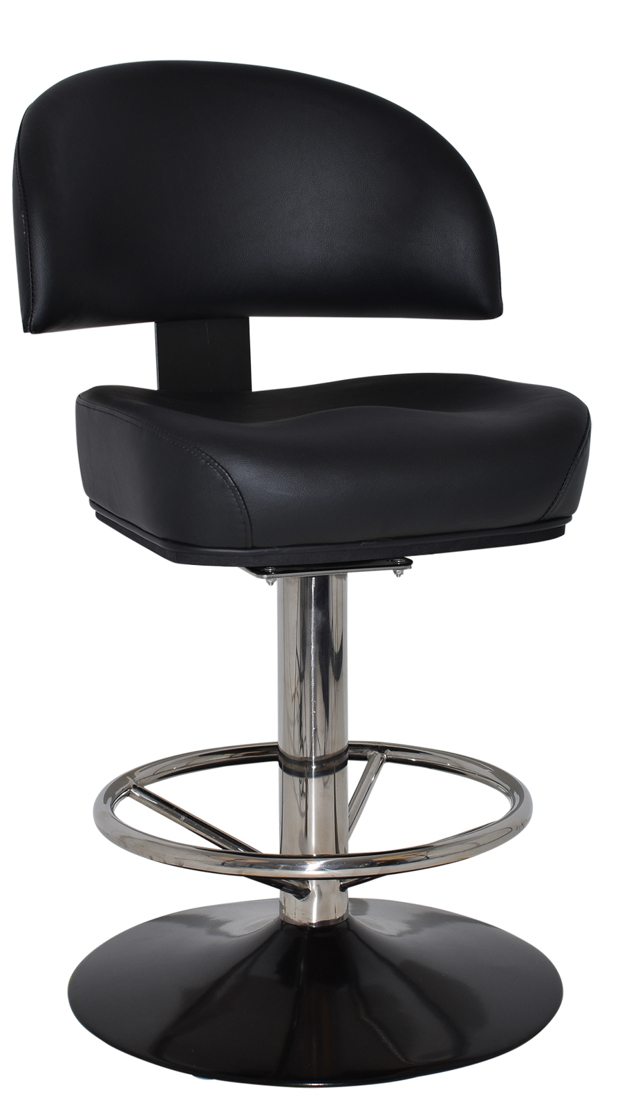 EZ GAMING STOOL MACAU DISC BLACK