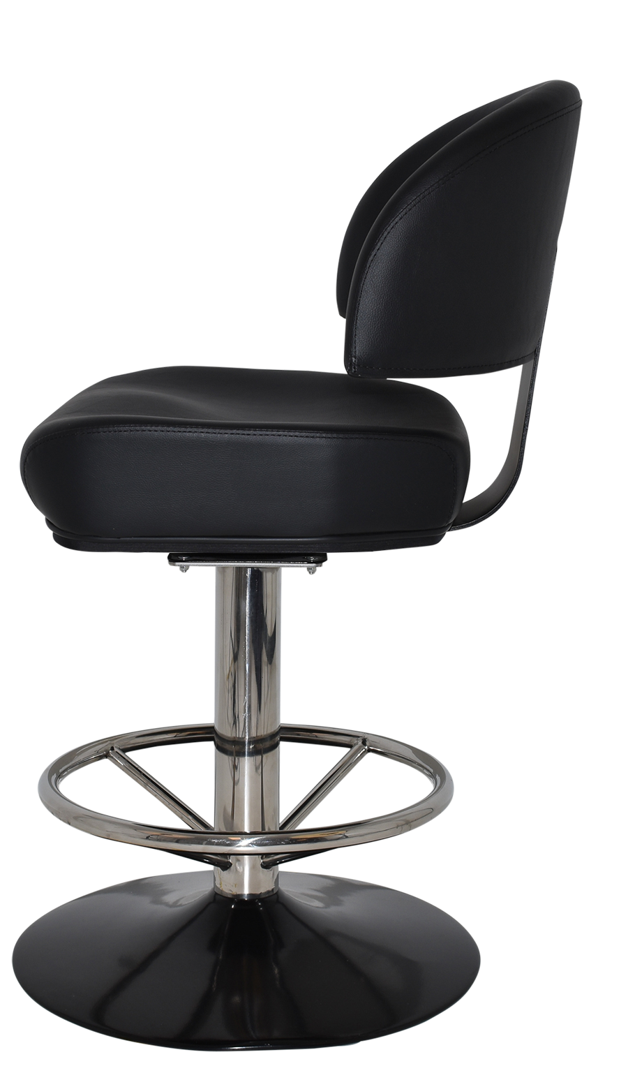 EZ GAMING STOOL MACAU DISC BLACK