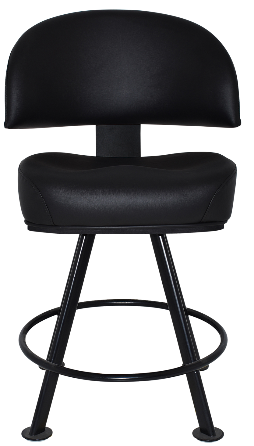 EZ GAMING STOOL MACAU DISC BLACK
