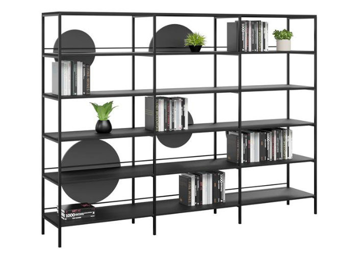 DD Kiko Welded Framed 5 Shelves Display Unit