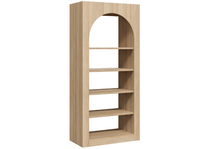 DD Koko Arched Bookshelf with 4 Shelves