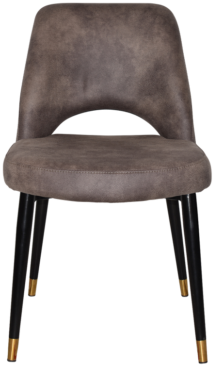 EZ CHAIR ALBURY METAL (SLIM) BLACK BRASS