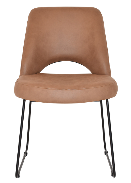 EZ CHAIR ALBURY SLED BLACK