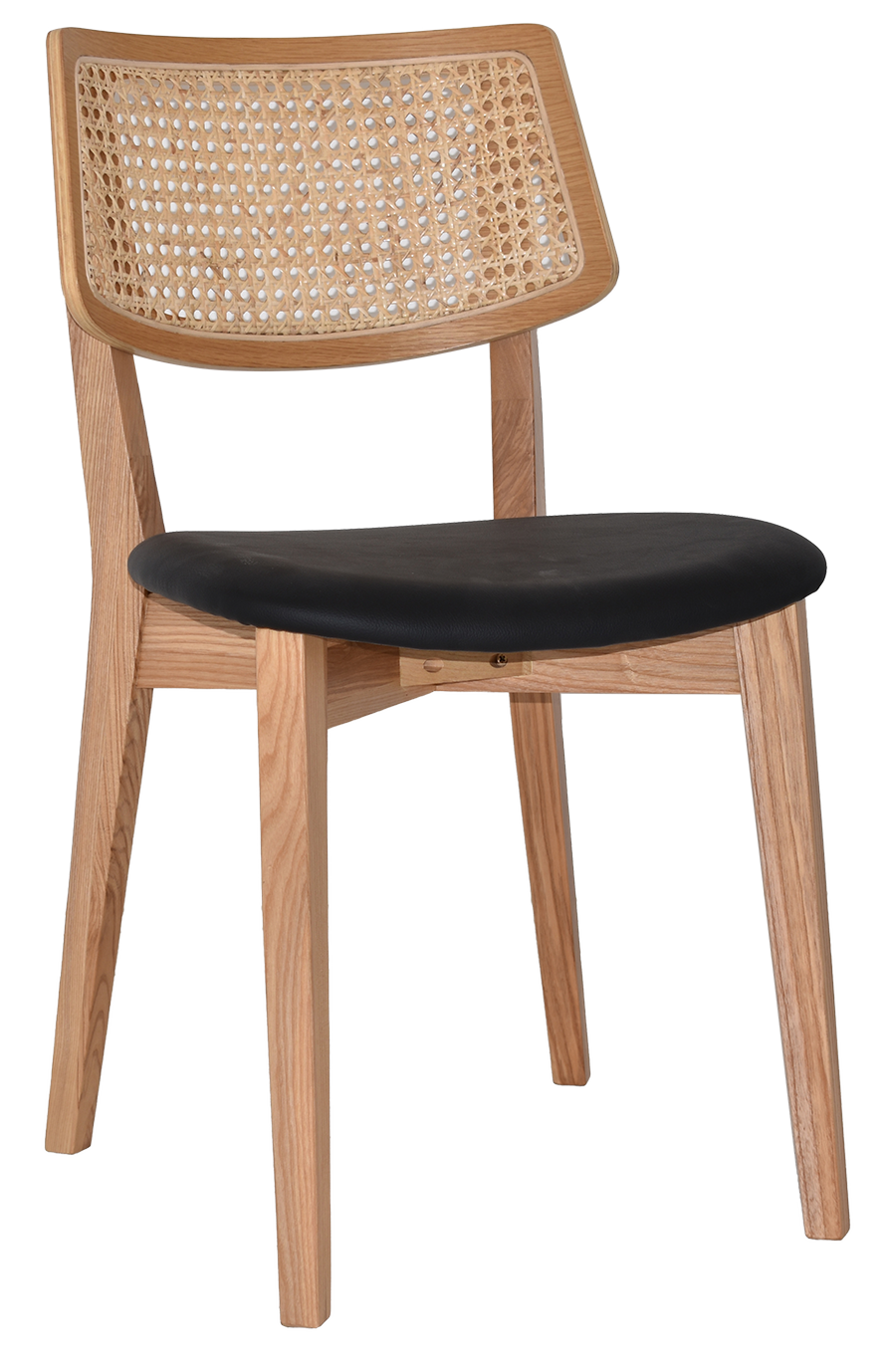 EZ Phoenix Solid Timber Framed Rattan Back Hospitality Dining Chair