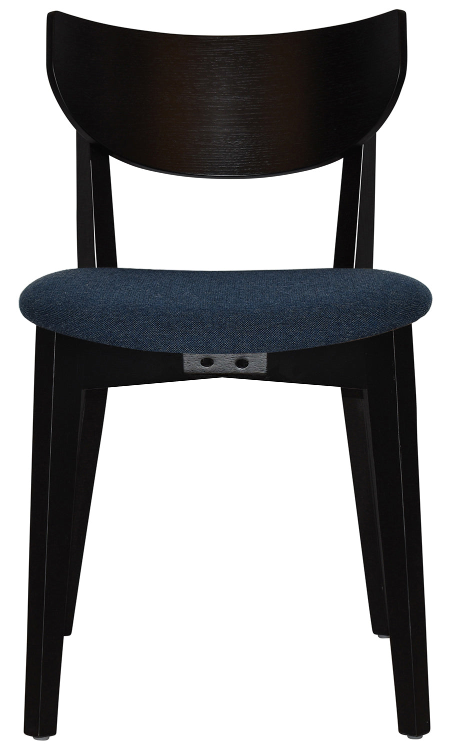 EZ Rialto Black Stained Solid Timber Framed Hospitality Dining Chair
