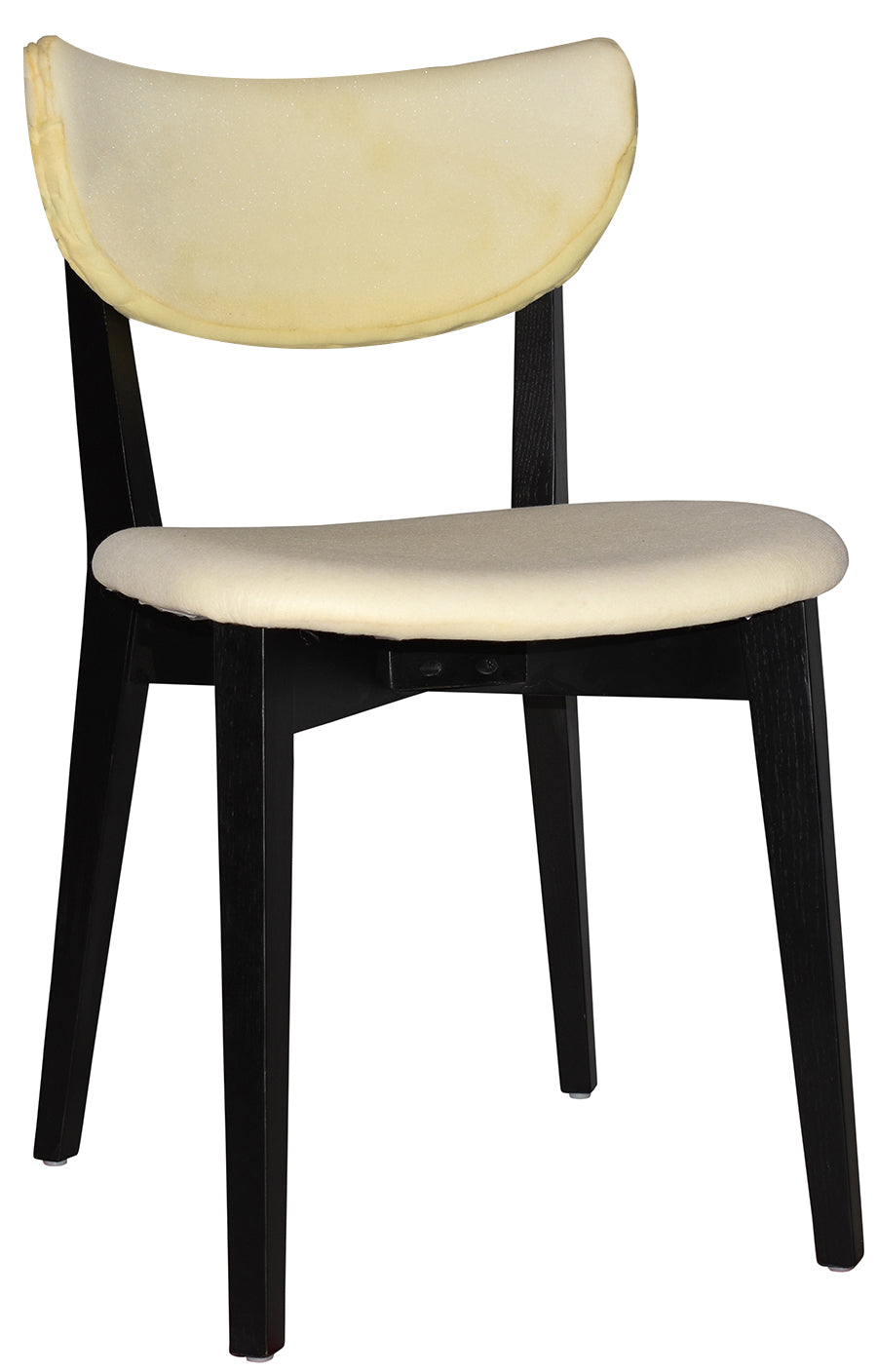EZ Rialto Black Stained Solid Timber Framed Hospitality Dining Chair