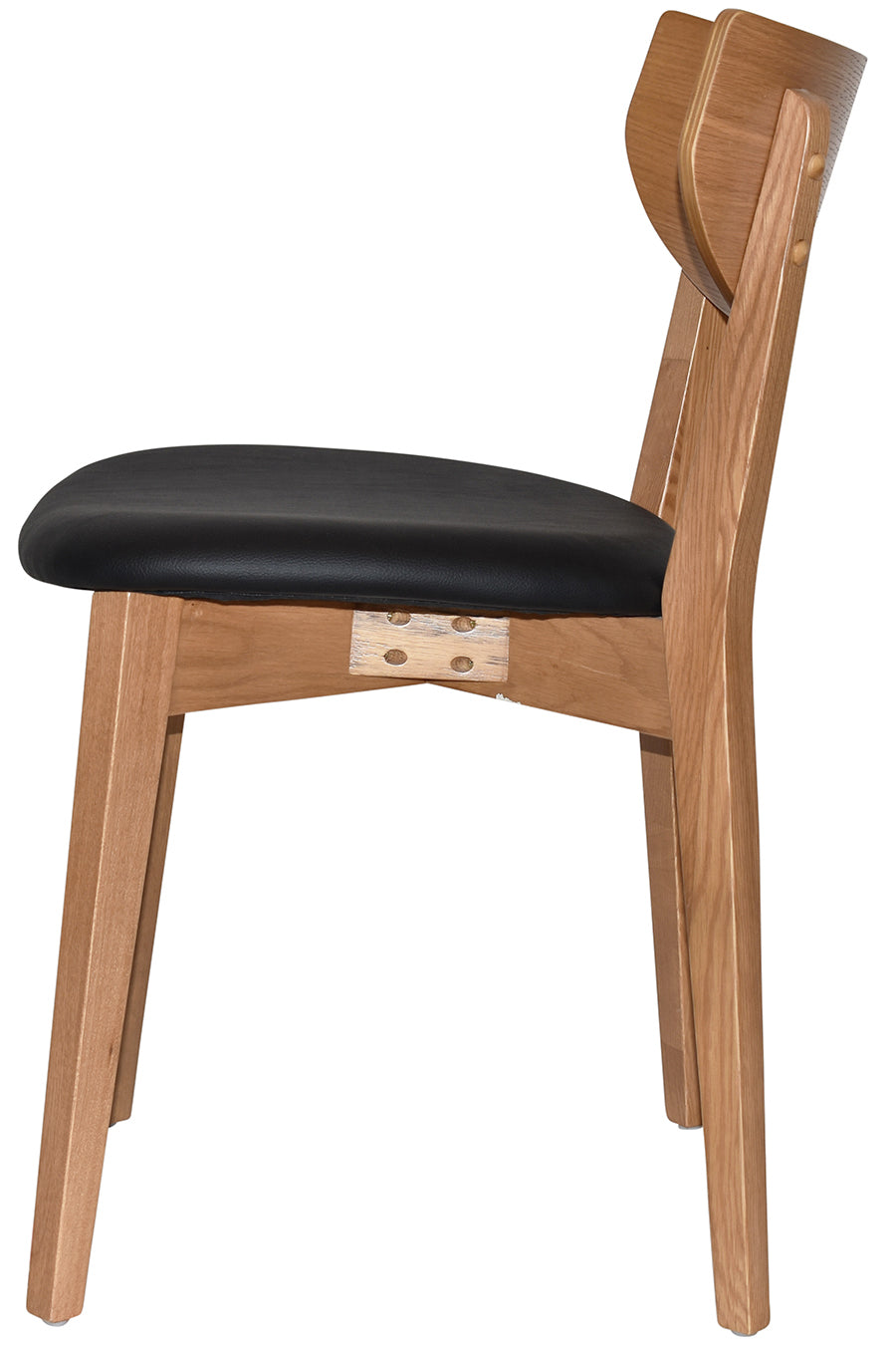 EZ Rialto Light Oak Stained Solid Timber Framed Hospitality Chair