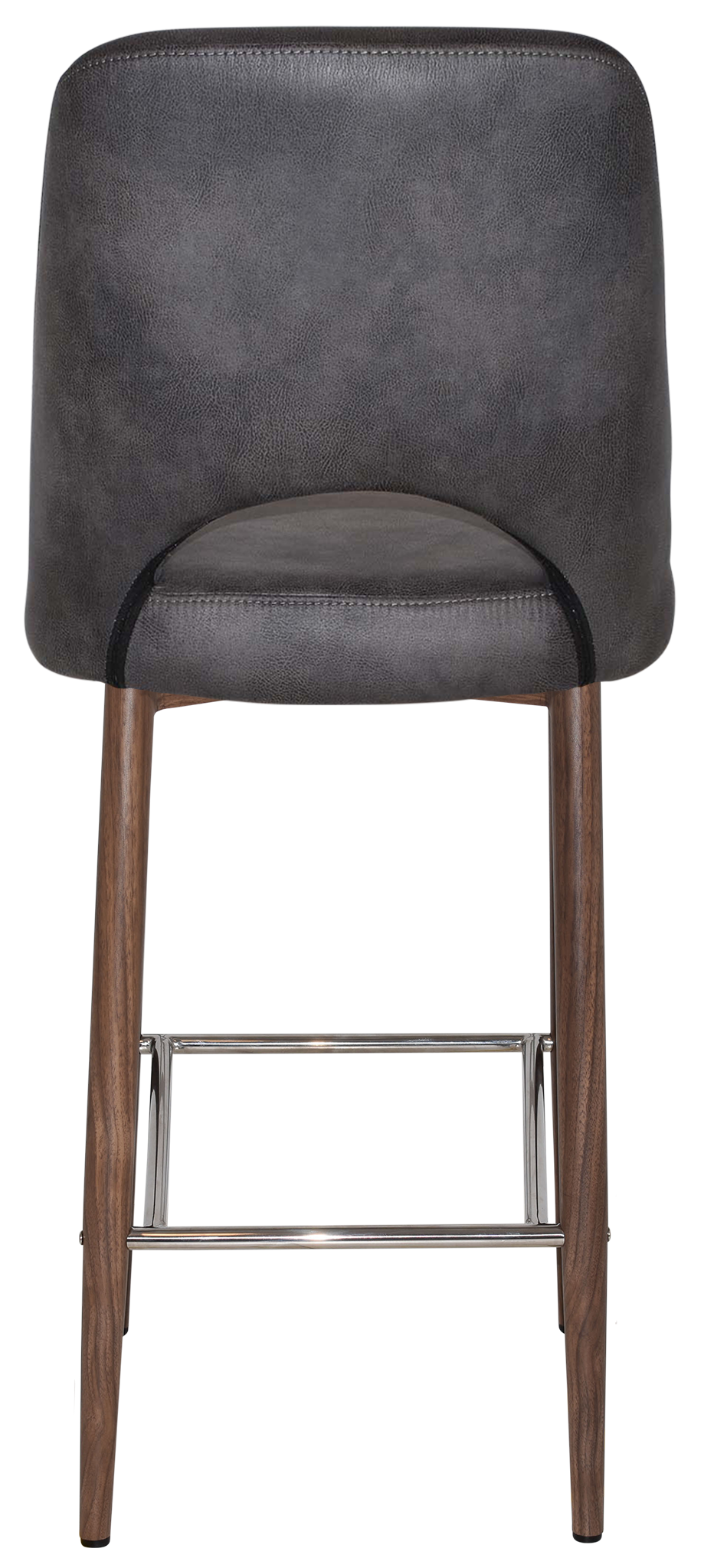 EZ STOOL ALBURY SIDE 750 METAL LIGHT WALNUT