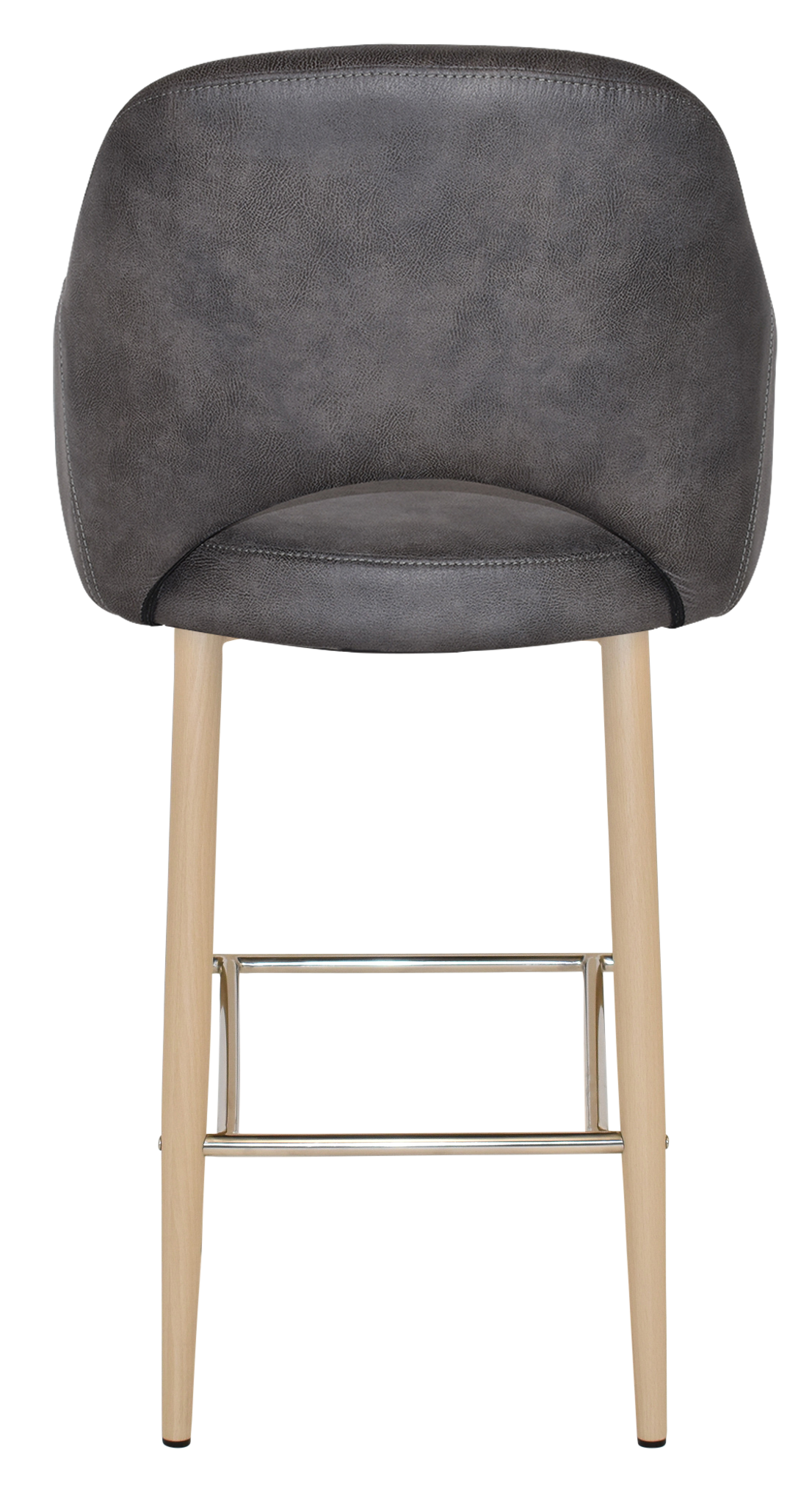 EZ STOOL ALBURY ARM 750 METAL BIRCH