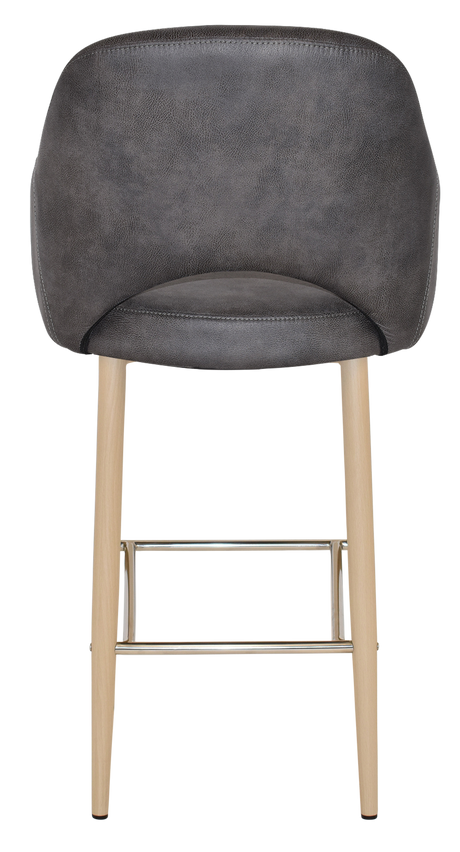 EZ STOOL ALBURY ARM 750 METAL BIRCH