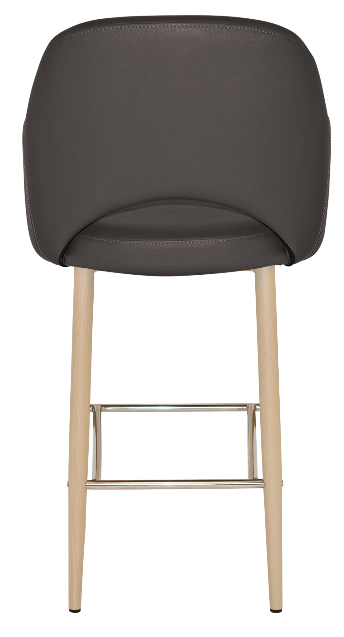 EZ STOOL ALBURY ARM 750 METAL BIRCH