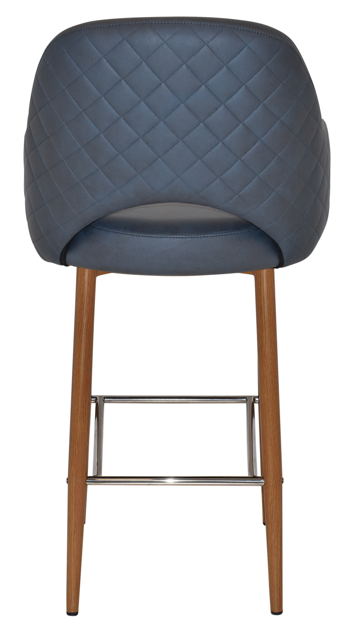 EZ STOOL ALBURY ARM 750 METAL LIGHTOAK