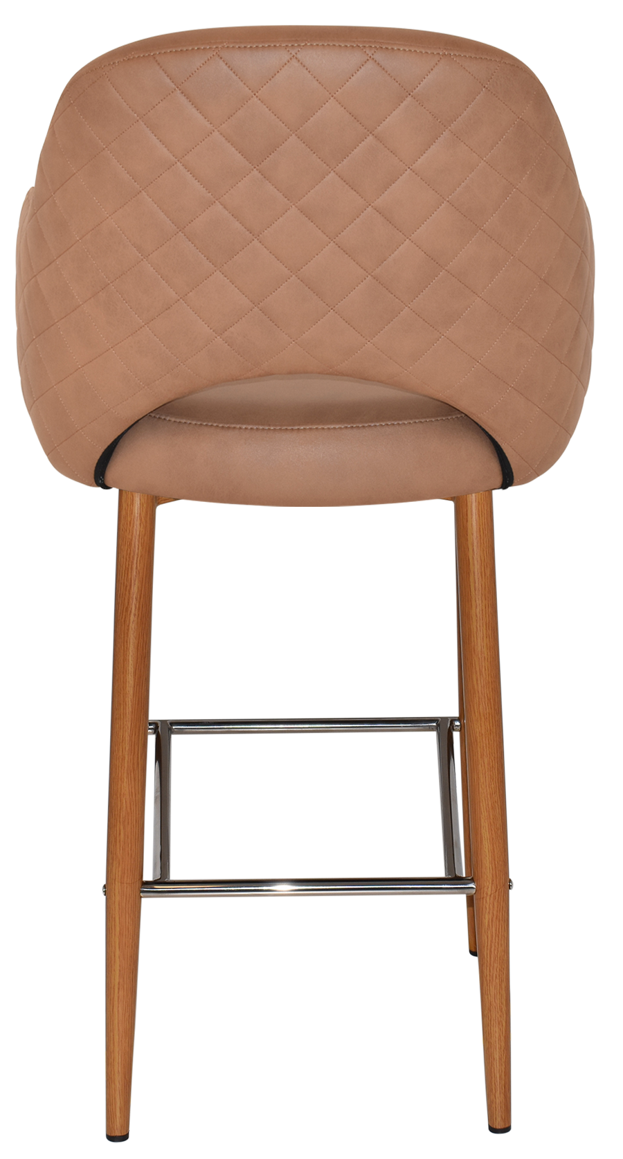 EZ STOOL ALBURY ARM 750 METAL LIGHTOAK