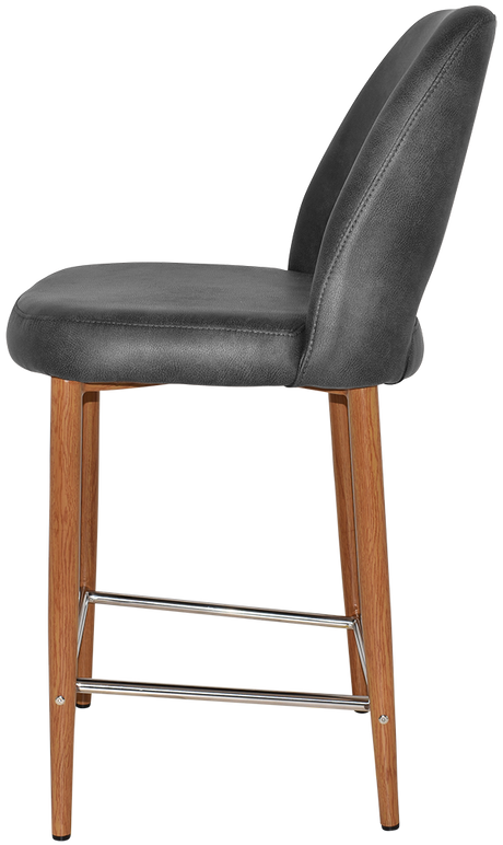 EZ STOOL ALBURY SIDE 650 METAL LIGHT OAK