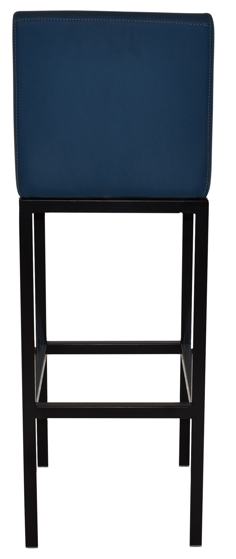 EZ Dublin Black Metal Leg Vinyl Seat Barstool
