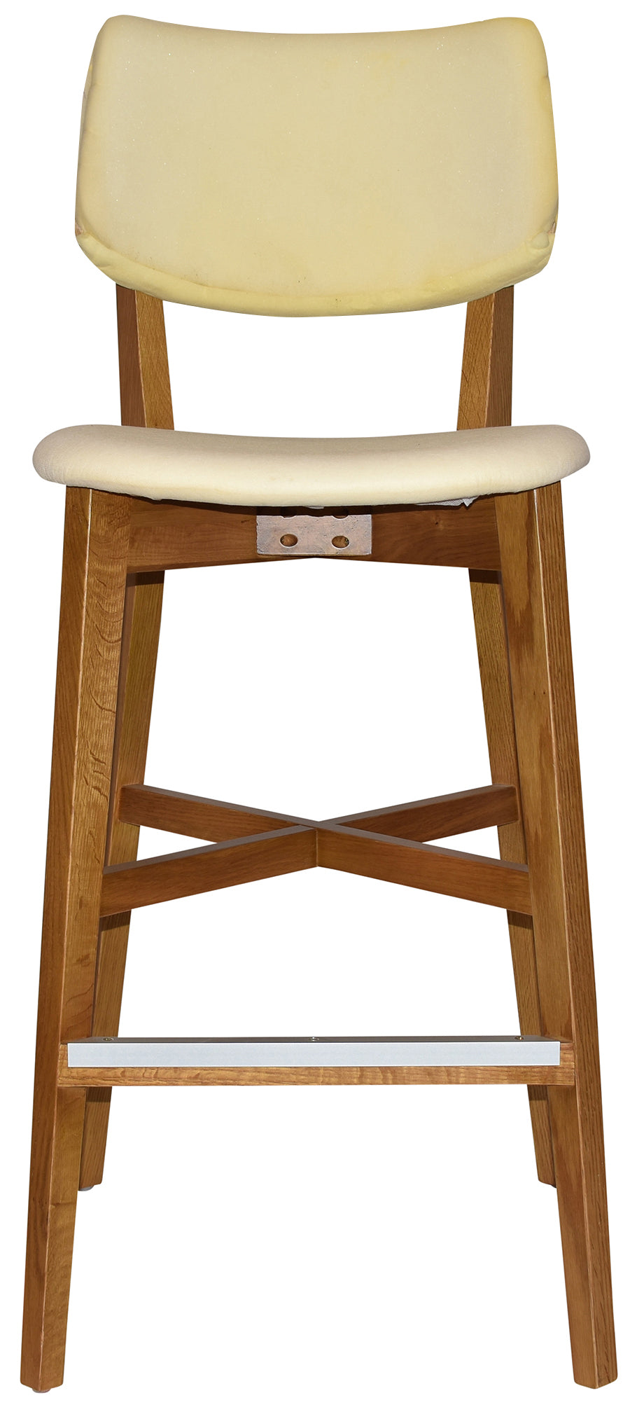 EZ Phoenix Light Oak Stained Solid Timber Framed Barstool