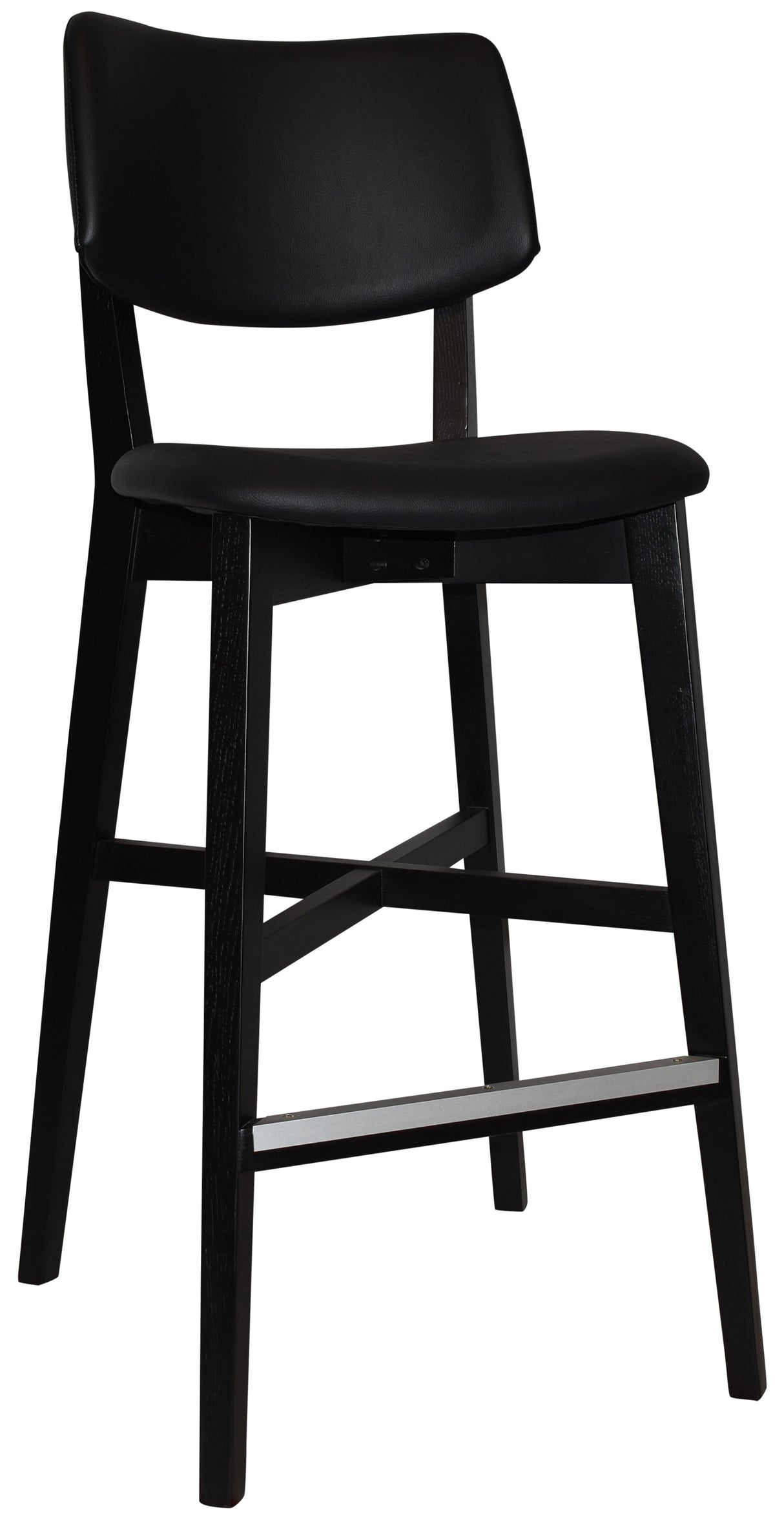 EZ STOOL PHOENIX UPH 2 BLACK - VINYL BLACK