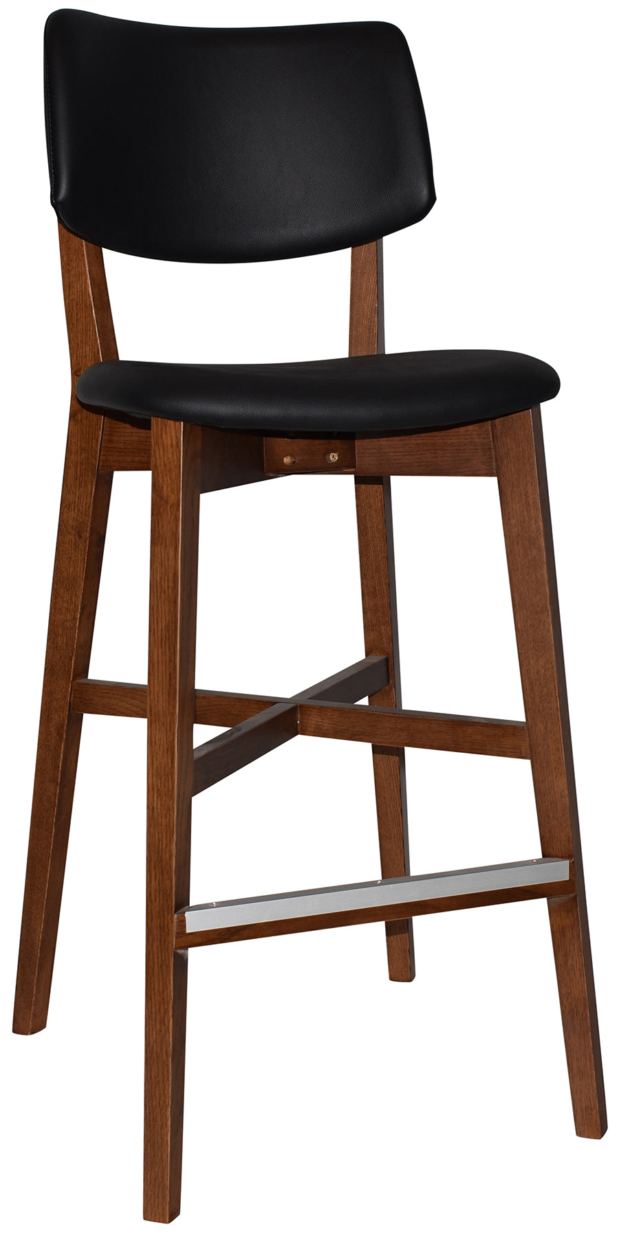 EZ STOOL PHOENIX UPH 2 BLACK - VINYL BLACK
