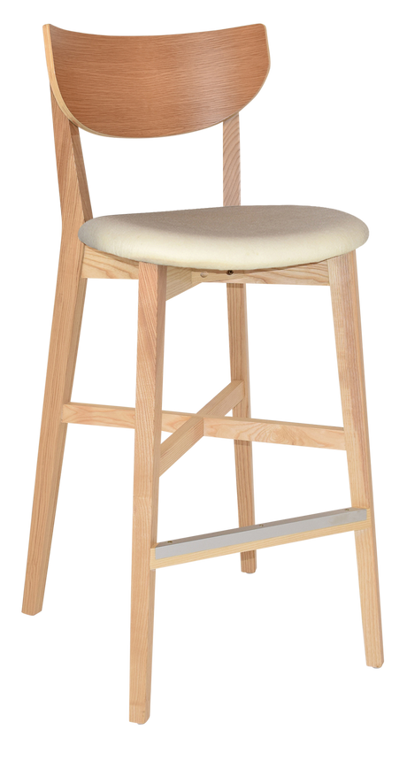 EZ STOOL RIALTO NATURAL - GRAVITY NAVY