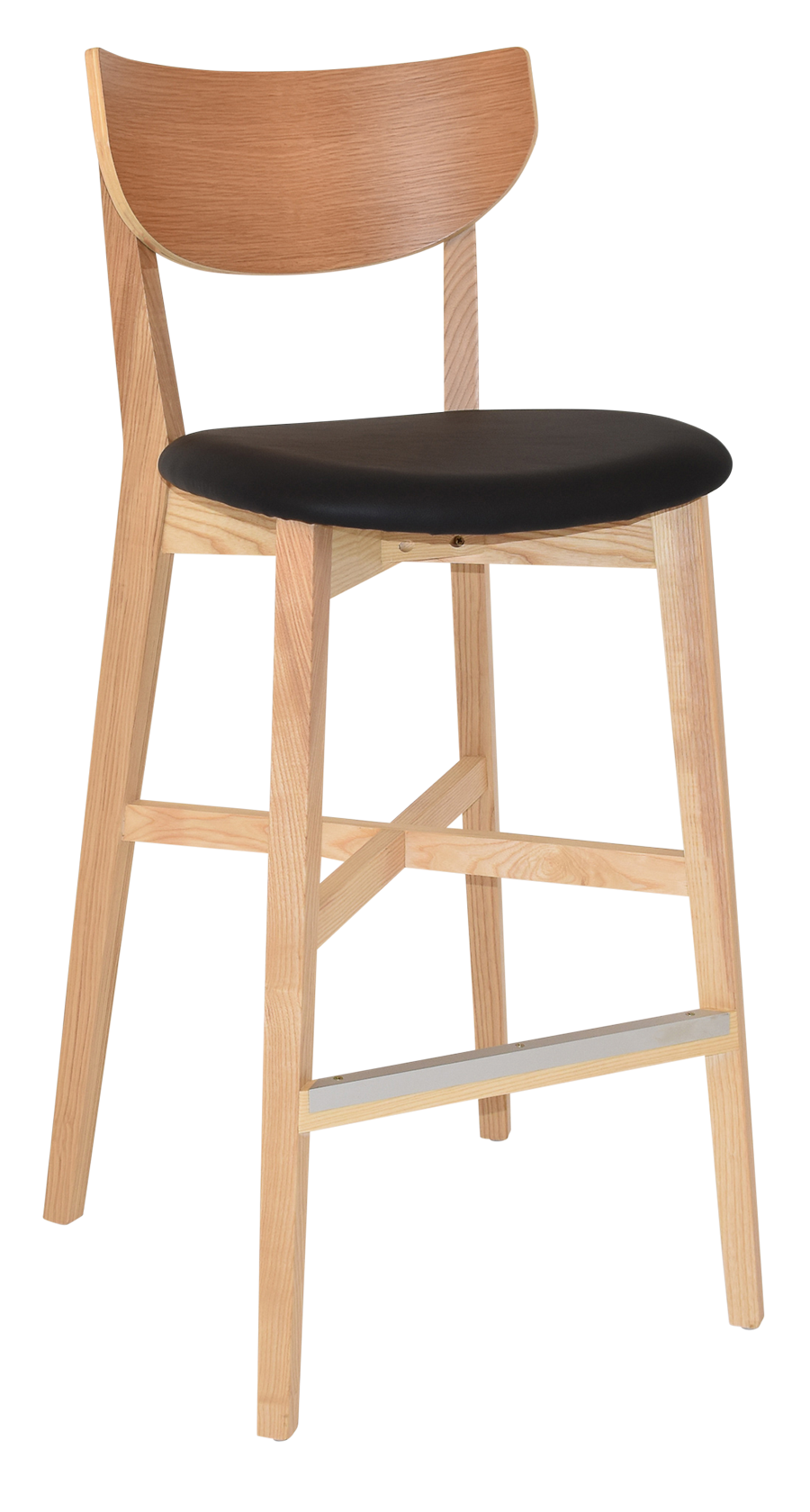 EZ STOOL RIALTO NATURAL - GRAVITY NAVY