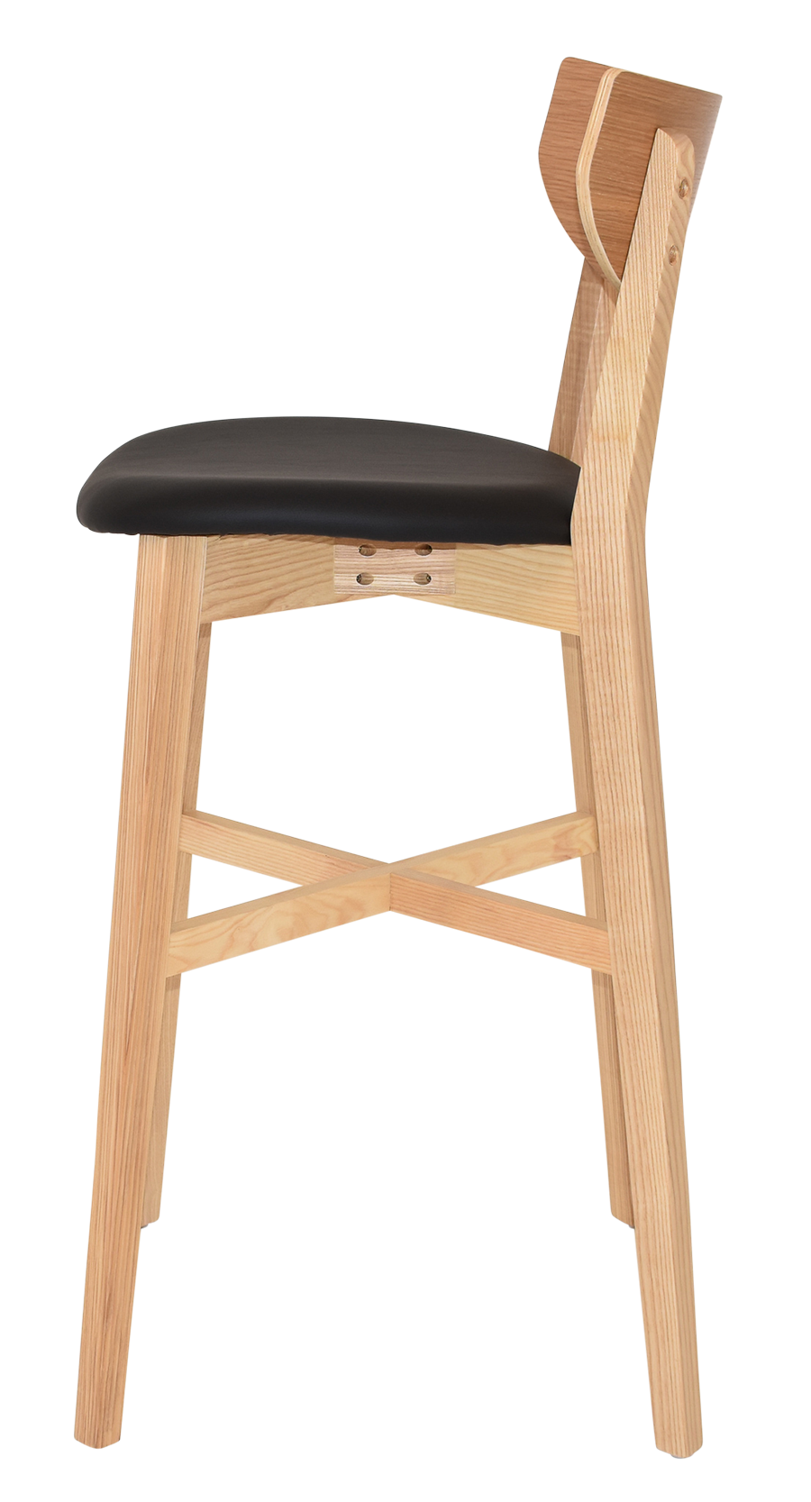 EZ Rialto Stained Solid Timber Framed Barstool
